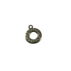 Tiffany & Co Round Silver (.925 on back) Bracelet Pendant Piece - OS